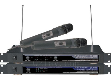 上海视听网--Relacart无线话筒系列产品:力卡无线话筒 Relacart ER3100/ER3200