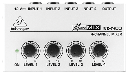 上海视听网-百灵达小型调音台 Behringer MICROMIX MX400