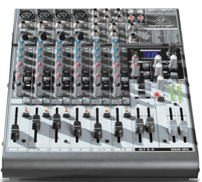上海视听网-百灵达XENYX系列调音台 Behringer XENYX 1204FX