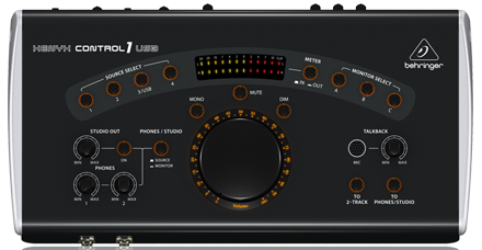 上海视听网-百灵达XENYX系列调音台 Behringer XENYX CONTROL1USB