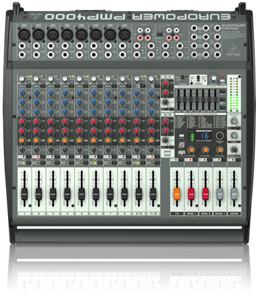上海视听网-百灵达有源调音台 Behringer EUROPOWER PMP4000