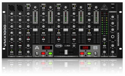 上海视听网-百灵达DJ调音台 Behringer PRO MIXER VMX1000USB