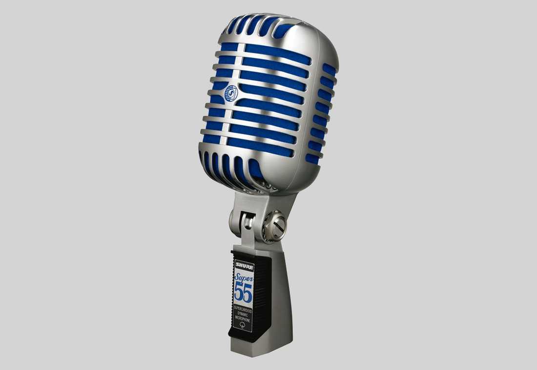 上海视听网--Shure人声话筒系列产品:舒尔有线话筒 SHURE Super 55