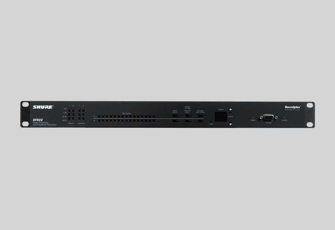 Shure,舒尔音频处理器 SHURE DFR22