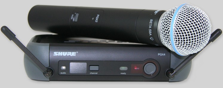 上海视听网--SHURE无线话筒系列产品:舒尔无线话筒 SHURE PGX24UK/BETA 58A