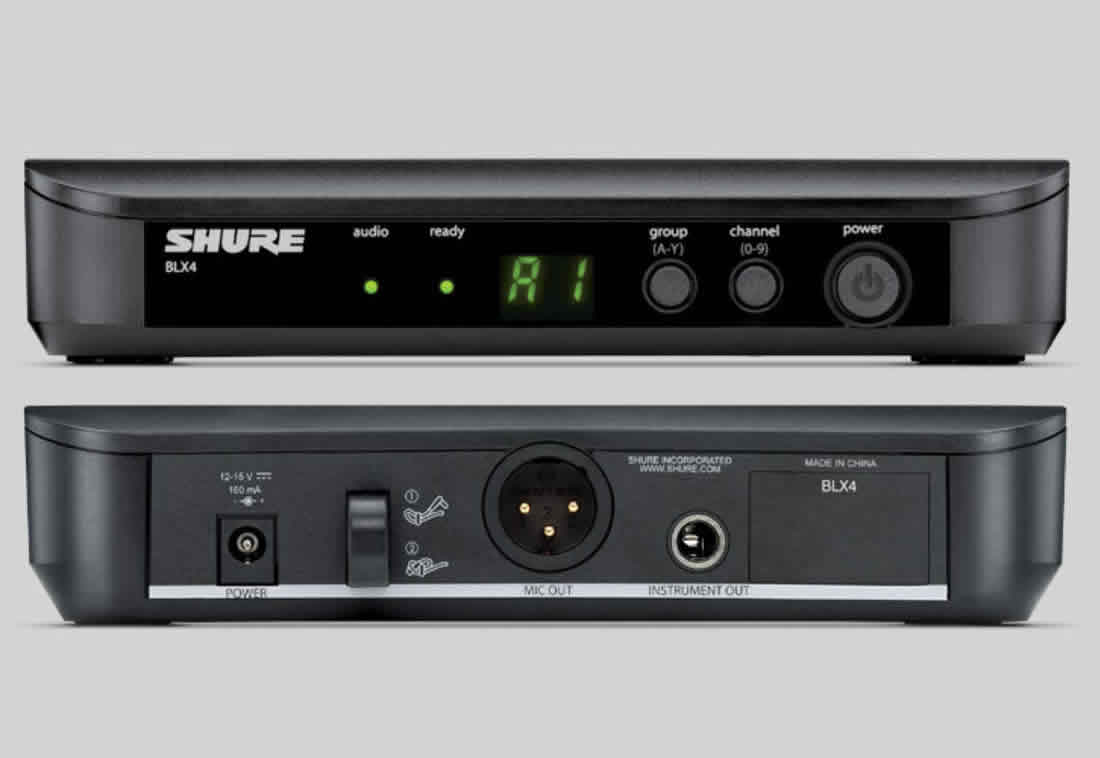 上海视听网--SHURE无线话筒 舒尔无线话筒 SHURE BLX4