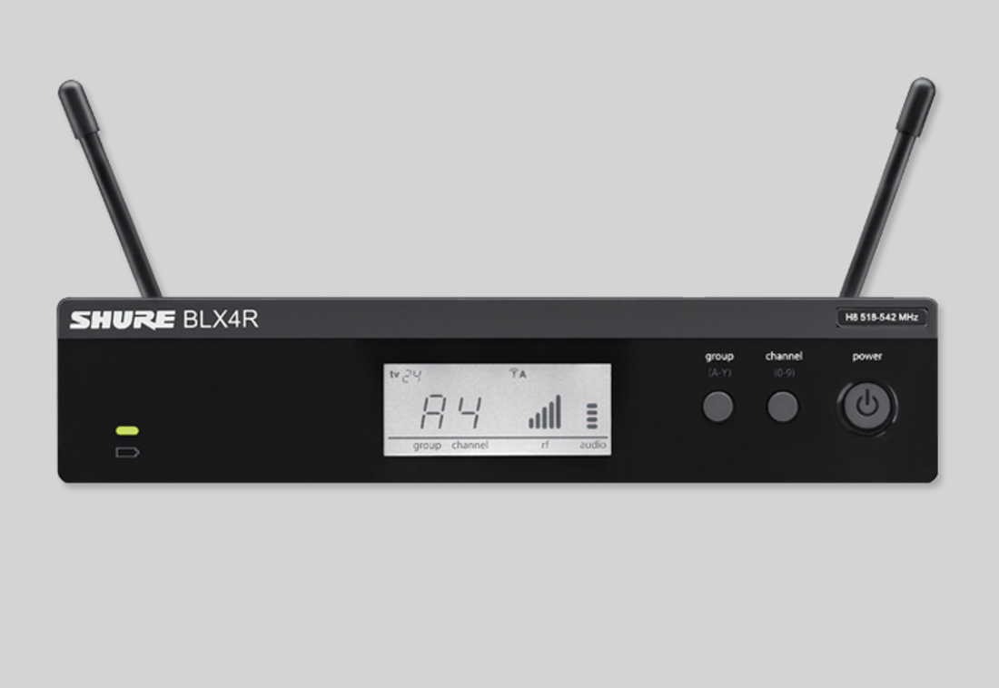 上海视听网--SHURE无线话筒 舒尔无线话筒 SHURE BLX4R